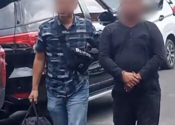 Puas atas Hasil Kerja Polisi atas Penangkapan DPO Oknum Kades Tanjung Bungin, Karawang di Rest Area KM 19, Tol Jakarta-Cikampek.