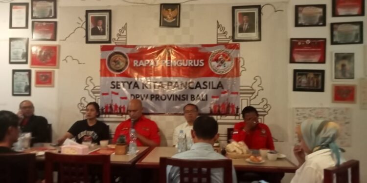 Rapat Konsolidasi Penguatan Struktural DPW Setya Kita Pancasila Untuk DPW Bali