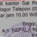Kejanggalan Surat Resmi Pemanggilan SAKSI dari Polres Kabupaten Bogor Tak Bertanggal