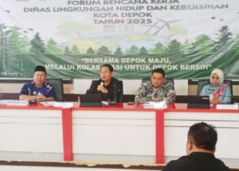 DLHK Depok Gelar Forum Rencana Kerja 2025, Mengusung tema “Bersama Depok Maju melalui Kolaborasi untuk Depok Bersih”