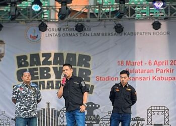 Kasub Kogartap 0606/Bogor Menghadiri Pembukaan Bazar Ramadhan 1446 H/Ta-2025