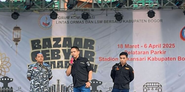 Kasub Kogartap 0606/Bogor Menghadiri Pembukaan Bazar Ramadhan 1446 H/Ta-2025