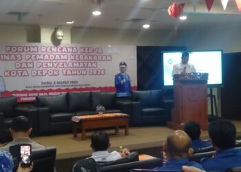 Fokus Evaluasi Sarana dan Prasarana dalam Forum Rencana Kerja Dinas Pemadam Kebakaran dan Penyelamatan Kota Depok