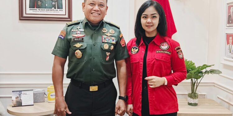 Irjen TNI Letjen Saleh Mustafa : Perkuat Semangat Kebangsaan, Pesan Kepada Ketua Perlindungan Perempuan dan Anak – Gisella Anasthasia dan Seluruh Pengurus Setya Kita Pancasila