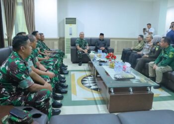 Pertemuan Kapolres Metro Bekasi atas Kunjungan Danrem 051/Wijayakarta dan Forkopimda Kab. Bekasi Refleksi Nyata Asta Cita