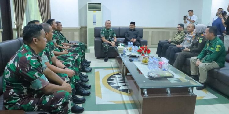 Pertemuan Kapolres Metro Bekasi atas Kunjungan Danrem 051/Wijayakarta dan Forkopimda Kab. Bekasi Refleksi Nyata Asta Cita