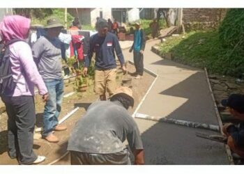 Peningkatan Perbaikan Infrastruktur Kp. Ciburial Sumber, RT 04/RW 08 , Desa Margajaya “Solusi Peningkatan Kenyamanan Lingkungan”.