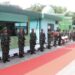 Sumringah Senyum Prajurit menyambut Danrem 051/Wkt Brigjen TNI Nugroho Imam Santoso Kunjungi Kodim 0509/Kabupaten Bekasi.