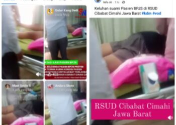 Viral..!! Suami Pasien RSUD Cibabat Ngamuk, Diduga Pelayanan Slow Respon Menolong Pasien Kondisi Darurat