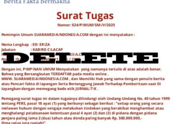 Pencabutan Perwakilan Biro Suara Media Indonesia