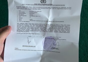 Muhammad Fikri Abdillah Laporkan Dugaan Pencemaran Nama Baik ke Polrestabes