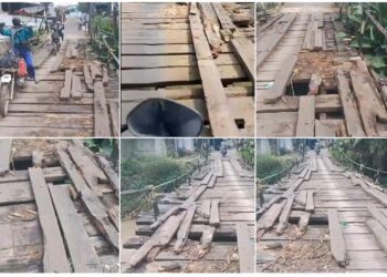 Dimanakah Pemda Bandung Barat Disaat Jembatan Penghubung antar Dua Kecamatan Rusak Parah dan Butuh Bantuan Segera!!