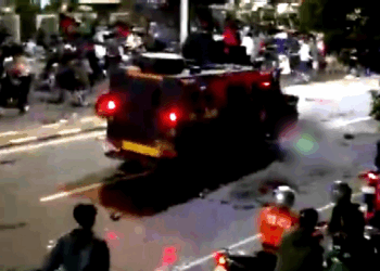 Ketua Umum Setya kita Pancasila Andreas Sumual Menyampaikan Turut Berdukacita untuk Korban Meninggal Terlindas Mobil Rantis