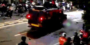 Ketua Umum Setya kita Pancasila Andreas Sumual Menyampaikan Turut Berdukacita untuk Korban Meninggal Terlindas Mobil Rantis