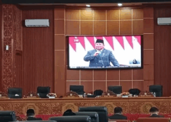 Rangka HUT RI Ke-80, DPRD Depok Gelar Rapat Paripurna Dengarkan Pidato Kenegaraan Presiden Prabowo