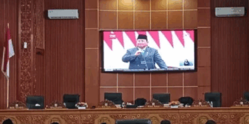 Rangka HUT RI Ke-80, DPRD Depok Gelar Rapat Paripurna Dengarkan Pidato Kenegaraan Presiden Prabowo