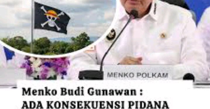 Himbauan Pemerintah dan Konsekuensi terkait Pengibaran Bendera One Piece Menjelang HUT RI ke -80