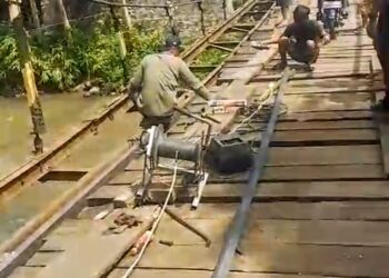 Akhirnya Aspirasi Masyarakat Terealisasi Berkat Partisipasi  Bupati Bandung Barat  untuk Perbaikan Jembatan antar Dua Kecamatan Rongga – Gunung Halu