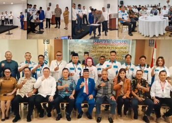 Catatan Kecil dari Sulut: Dihadiri Sejumlah Jenderal, Ketum PPWI Lantik Pengurus PPWI Sulawesi Utara