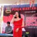 Siapa sih , Putri Gotik Penyanyi Dangdut Cantik yang Turut Meriahkan HUT RI ke-80 di Pokja Wartawan KBB !?