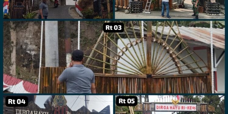 Harri Suhendra Ketua RW 05 Desa Tugu Utara : Kampung Ciburial Harus Meriah, Sambut HUT RI  Ke – 80