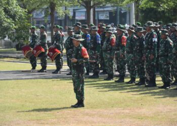 Korem 071/Wijayakusuma Gelar Latihan Penanggulangan Bencana Alam