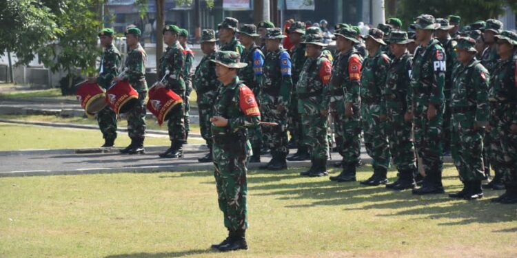 Korem 071/Wijayakusuma Gelar Latihan Penanggulangan Bencana Alam