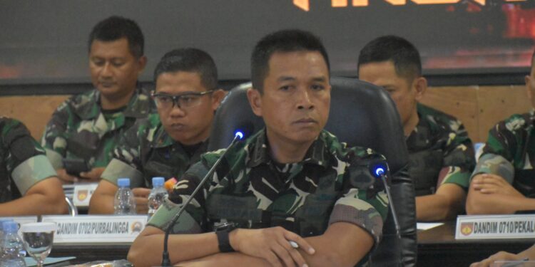 Korem 071/Wijayakusuma Laksanakan Desk Evaluasi ZI Menuju WBK