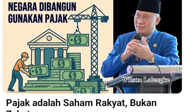 Pajak adalah Saham Rakyat, Bukan Zakat