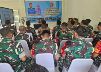 Kepala Staff Komando GARNISUN Tetap II/Bandung MARSMA TNI Visnu Hermawan, S.E., M.M Laksanakan KUNKER Ke SUB KOGARTAP BOGOR