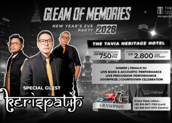 Saksikanlah…!!Kerispatih Bakalan Manggung di The Tavia Heritage Hotel Pada Perayaan Malam Tahun Baru 2026