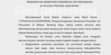 Eks Ketua KAKI Jabar Pertanyakan Surat Edaran Gubernur Jawa Barat dengan Maraknya Pembangunan Villa Dengan Gunakan Dasar SHP di Cisarua Bogor