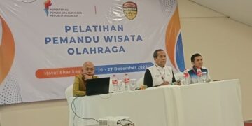 BAPINDRA Bersama Kemenpora Gelar Pelatihan Pemandu Wisata OlahRaga