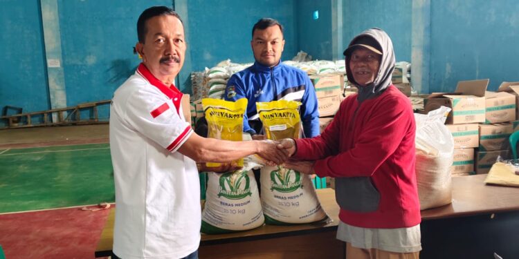 Desa Cicadas, Rongga Telah Melaksanakan Program Bansos Pangan Pemerintah Indonesia sesuai Mekanisme