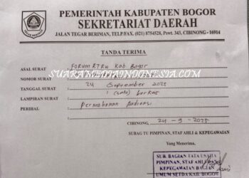 Surat Audensi Paguyuban RT/RW Kabupaten Bogor Tak ada Kejelasan , Paguyuban Tegaskan Janji  Rudi Susmanto Saat Kampanye Pilkada Serentak