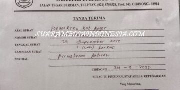 Surat Audensi Paguyuban RT/RW Kabupaten Bogor Tak ada Kejelasan , Paguyuban Tegaskan Janji  Rudi Susmanto Saat Kampanye Pilkada Serentak