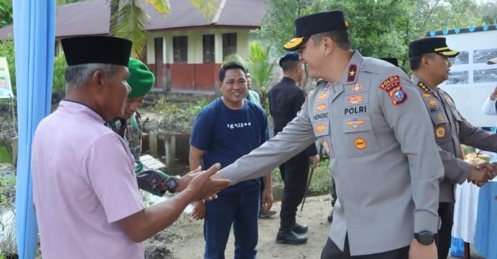 Baru Hitungan Hari Dilantik Wakapolda Riau, Brigjen Pol Dr. Hengki Haryadi, SIK, MH, Langsung Tinjau Lapangan