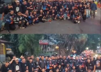 Komunitas Lendenk n’d Gank Chapter Central Berbagi Takjil Ramadhan kepada OJOL dan Pengendara lainnya