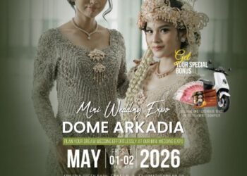 Dwi Mitra Enterprise & Dome Arkadia Gelar Mini Wedding Expo 2026 : Hadirkan Solusi Pernikahan Eksklusif di Langit