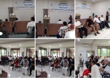 Halal Bihalal dan Silaturahmi PT PUTRA PERDANA SELARAS sekaligus Memperkenalkan Bakal Calon Ketua KONI KBB Moch Ilyas di Bale Pare Kota Baru Parahyangan