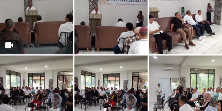 Halal Bihalal dan Silaturahmi PT PUTRA PERDANA SELARAS sekaligus Memperkenalkan Bakal Calon Ketua KONI KBB Moch Ilyas di Bale Pare Kota Baru Parahyangan