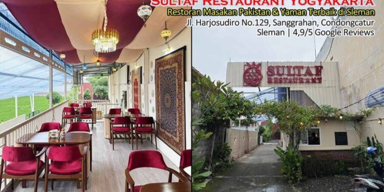 Sultaf Restaurant Yogyakarta, Restoran Masakan Pakistan & Yaman Terbaik di Sleman