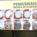 BPA Kejaksaan RI Musnahkan 14 Jam Tangan Palsu Milik Terpidana Korupsi Asabri Jimmy Sutopo
