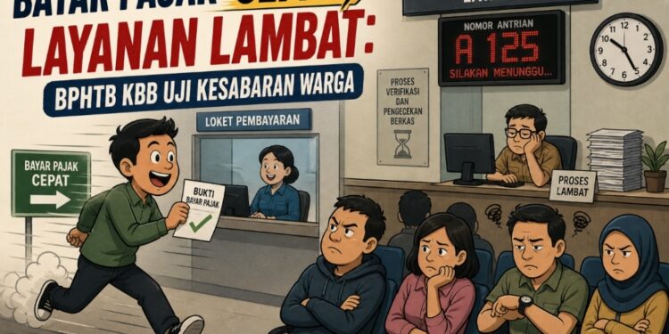 BPHTB KBB menjadi Sorotan Publik Pajak Wajib Dibayar Cepat, Proses Pelayanan Lama